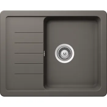 Granitový dřez Schock Dřez TOLEDO D-100XS Silverstone (horní uložení)