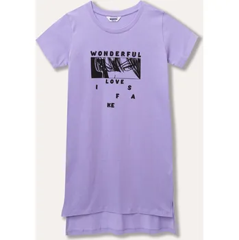 Dívčí šaty Dívčí šaty Wonderful - liliová 152