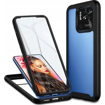 Pouzdro na mobilní telefon Panzarové pouzdro Exo 360° pro Xiaomi Redmi 10c transparentní