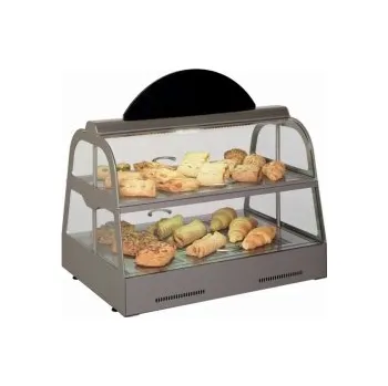 Chlazení Stolní teplá - ohřevná vitrína Loire Hot, Provedení s reklamním panelem gravírovaným