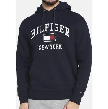Pánská mikina Pánská modrá mikina Tommy Hilfiger Modern Varsity - Velikost M, Barva Modrá 55586 MW0MW28173