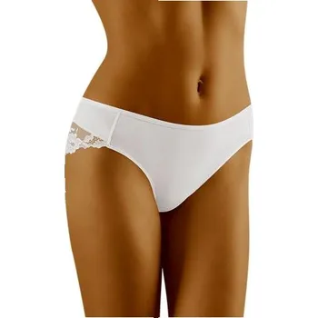 Dámské spodní prádlo Dámské kalhotky Wolbar Aria bílé bílé M