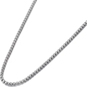 Náhrdelník B-TOP Proplétaný náhrdelník z nerezové oceli Single