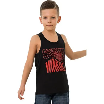 Chlapecké tílko Chlapecké tílko Summer - černá 152