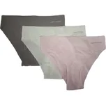 Dámské kalhotky Tommy Hilfiger UW0UW03871 3 kusy šedá S