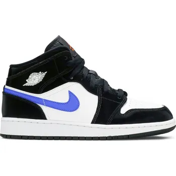 Dámské tenisky Nike Jordan 1 Mid Black Racer Blue White (GS) Velikost: 39