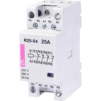 Stykač ETI Stykač ETI R 25-04-A230, 25A, 230VAC, 4V