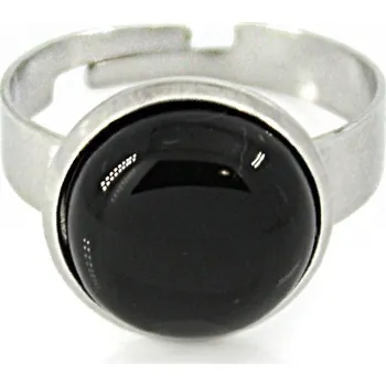 Prsten JJ Style | Prsten s kulatým lůžkem z nerezové oceli