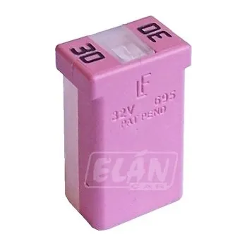 Auto elektroinstalace Pojistka Mcase růžová 30A