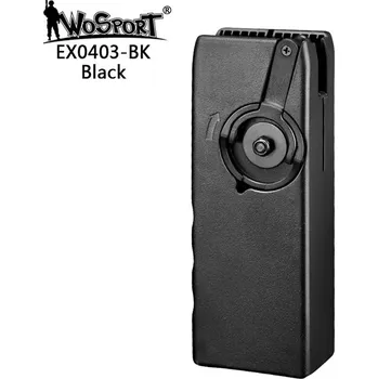 Airsoft Wosport WST rychloládovačka Lever, 1000 BBs - Černá