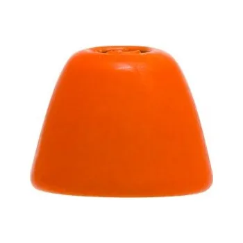 Hends Brass Cone Heads - Kónická hlavička fluo oranžová 6,0 mm, 10 ks