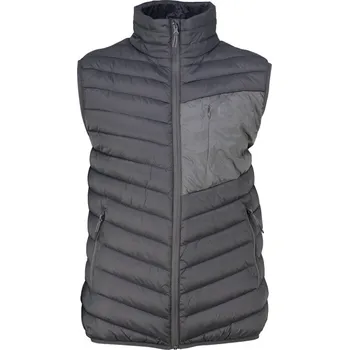 Pánská vesta Pánská lehce zateplená vesta GTS 503232 tmavě šedá S