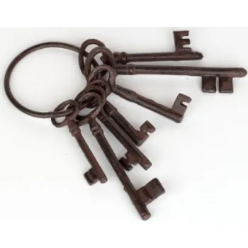 Retro klíče litina 25cm - vyřazeno