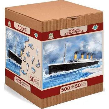 Puzzle Wooden City Titanic 505 dílků