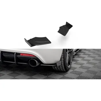 Nárazník Splittery zadní boční Street Pro + flaps Volkswagen Scirocco R Mk3 černo červené