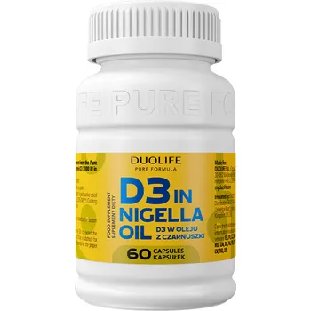 DuoLife Vitamín D3 60 kapslí