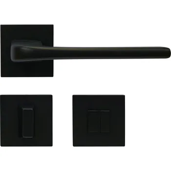 Dveřní kování RICHTER dveřní kování RK.C36.CORTINA (černá) Provedení: WC (koupelna, WC)