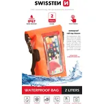 Vodotěsné pouzdro SWISSTEN Waterproof pro Apple iPhone a další zařízení - 2l - oranžové