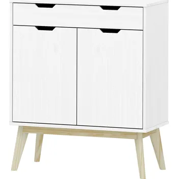 Komoda Komoda 2 dveře + 1 zásuvka BONITO bílý lak