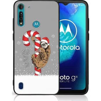 Vánoce VSECHNONAMOBIL 65977 MY ART Kryt s vánočním designem Motorola Moto G8 Power Lite CANDY (076)