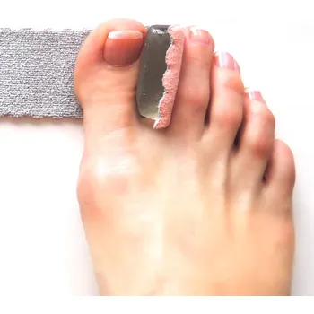 Vložka do bot Aliastep HALLUX VALGUS - 2ks gelový meziprstní korektor - samodržící