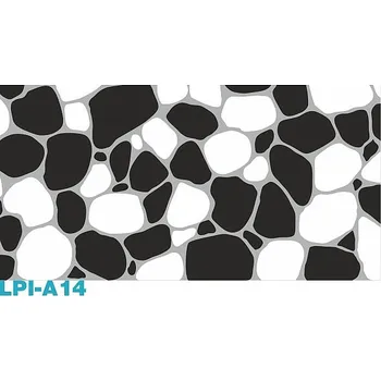 Parapet Skleněné parapety Abstrakt LPI-A14 šířka 50mm