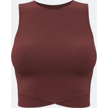 Dámská móda Dámský top na jógu JOMA CORE TOP BURGUNDY Velikost: L-XL, Barva: BURGUNDY