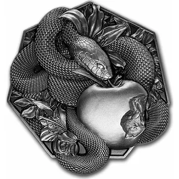 Private Mint Silver Original Sin Serpent Stohovatelné 2 Oz Jižní Korea