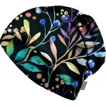 Dětská čepice z teplákoviny Homeless, Podzimní bobule Velikost: S