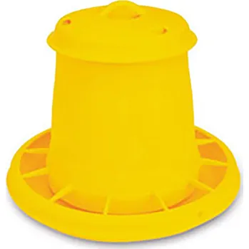 Krmítko pro ptáka Novital Krmící automat pro drůbež 5,25 l žluté