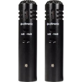 Mikrofon Citronic ECM20, kondenzátorové mikrofony, pár