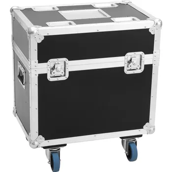 Světelný efekt Roadinger Transportní Case pro 2x LED Eurolite LED TMH-75, otočná hlavice