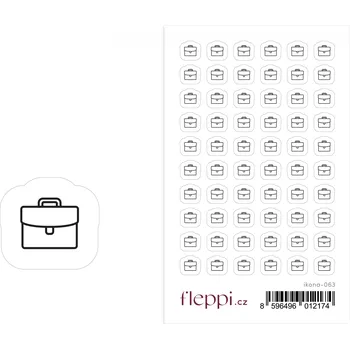 samolepka Fleppi Samolepky ikonky – Aktovka