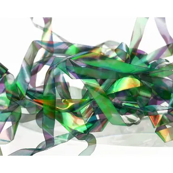 Sybai Hřbítková Fólie Magic Pearl Strips Peacock