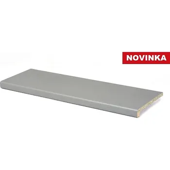 Parapet EXPOWIN Dřevotřískové parapety Hliníková šedá šířka 50mm