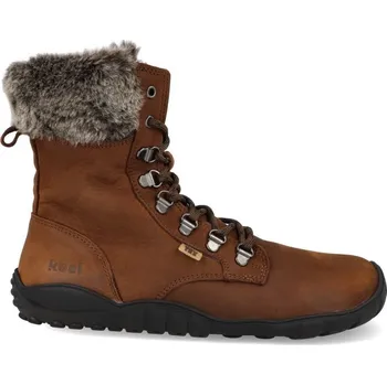 Dámské kozačky KOEL Levi Tex Lambswool Chocolate Velikost: 36