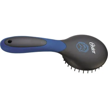 Oster Kartáč na hřívu a ohon 23 cm, modrý/šedý Čištění pro koně Oster Kartáč na hřívu a ohon 23 cm, modrý/šedý