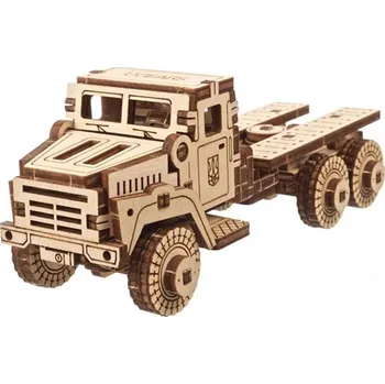 3D puzzle 3D mechanický model - Mini, Auto nákladní vojenské (Ugears)