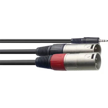 Audio kabel Stagg SYC3/MPS2XM Y-kabel