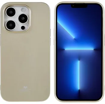 Pouzdro na mobilní telefon Mercury Ochranný kryt na iPhone 15 Pro MAX - Mercury, Jelly Gold