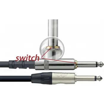 Strunný nástroj Stagg NGC6SWR, nástrojový kabel