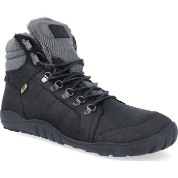 Dámská zimní obuv Barefoot zimní obuv Koel - Paul LambWool Black černé Velikost: 45