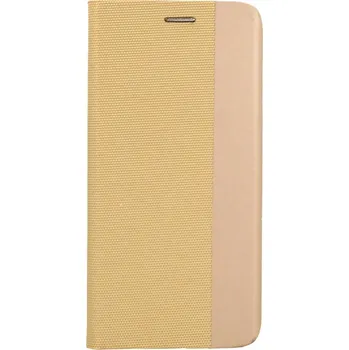 Pouzdro na mobilní telefon Pouzdro Samsung A34 Sensitive Book knížkové zlaté (kryt neboli obal na Samsung A34)