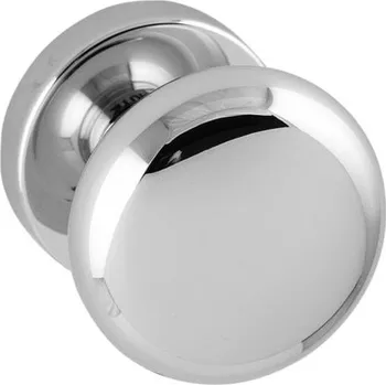 Dveřní kování TI - KOULE - R 589 bez spodní rozety, koule pevná ks OC - ​​Chrom lesklý (03)