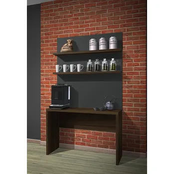 police Nabytekmorava Kávový bar Teo nízký barva lamina: Ořech 729