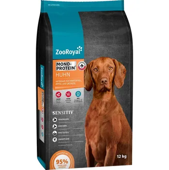 Krmivo pro psa ZooRoyal Monoprotein kuřecí maso granule 12 kg
