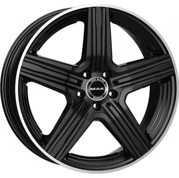 Disk MAK Alu Kola Mak Lewis 8.5x21 5x112 ET51 Gloss Black Mirror Ring 66.6