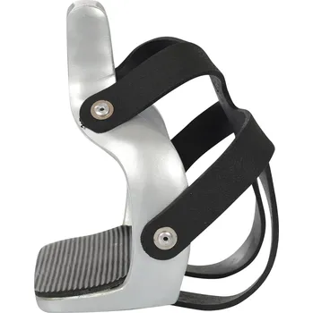 Umbria Equitazione Třmeny hliníkové Umbria Equitazione, s košíčkem, 12 cm, pár, silver