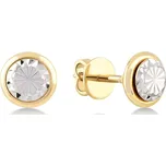 Lillian Vassago Peckové náušnice z kombinovaného zlata LLV06-GER361