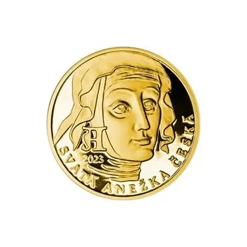 2023 - Proof - Svatoanežské dukáty - 2 dukát Au